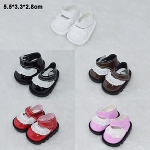 Mignonnes chaussures de poupée Mini baskets toile petites Miniatures de chaussures en cuir pour peluche BJD <span class=keywords><strong>Reborn</strong></span> poupée habillage accessoires - Product Image 3