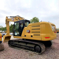 Excavatrice sur chenilles Caterpillar 320GC d'occasion, CAT320B 320C disponible, moteur d'origine, pompe hydraulique en bon état de fonctionnement