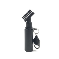 Brosse à eau rétractable pour club de golf, large couverture de nettoyage avec poils en nylon, acier et métal, nettoyant magnétique