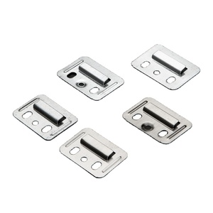 Clips de Fijación para Paneles de Pared de PVC y Acero Inoxidable, Estilo Europeo Geométrico Moderno, para Sistemas Integrados de Fibra de Bambú y Madera - Product Image 6
