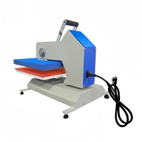 Nouvelle presse à chaud manuelle 110V à plateau pivotant 30x38 40x60, numérique haute pression pour sublimation de t-shirts et vêtements