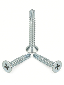 Bibo Yaente Factory 410 Stainless Steel M4.2/m4.8 Countersunk <b>Flat</b> Head Self-drilling Self-tapping <b>Screw</b> Metric Self-tapping - Product Image 5
