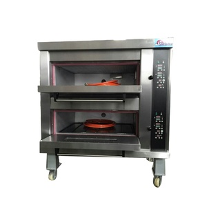 Equipo de Panadería, Horno de Convección a Gas con Piedra y Vapor, Horno de Doble Piso a Gas - Product Image 4