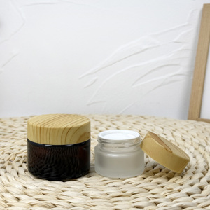 Entrega rápida Muestra gratuita Resistente a prueba de niños Vacío Claro 50ml 70ml 90mL 110ml Frascos de vidrio con tapas CR - Product Image 5