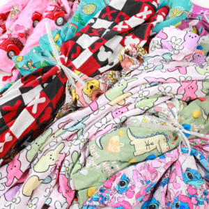 Fermagli per Capelli Tiaose con Fiocco in Grosgrain Personalizzati, Carini con Ricamo a Farfalla per Scuola, Feste e Occasioni Speciali - Product Image 6