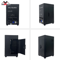80W Mini Flame Fog Machine lumière LED blanc chaud LED scène de mariage DJ Party Club contrôle manuel DMX512 électronique flamme génie