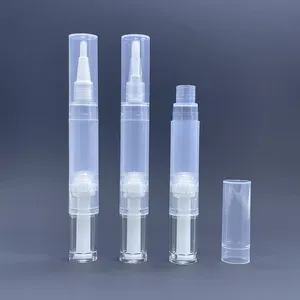 T302 Hersteller Leere Kosmetik stift verpackung Twist Container Applikator Paket mit Pinsel für Zähne weißes Gel 4ml 4,5 ml 5ml