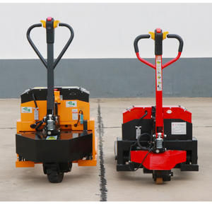 Professionele groothandel elektrische pallettruck stapelwagen staande uitvoering <span class=keywords><strong>2</strong></span> ton capaciteit voor commerciële opslag en laadopdrachten - Product Image 1