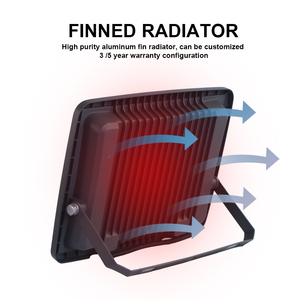 Kcd mô hình mới Đèn pha nhà sản xuất 10W 20W 30W 50W 100W <span class=keywords><strong>150W</strong></span> 3 ống kính 4000K 100lm/W CE IP65 ấm trắng dẫn đèn lũ ngoài trời - Product Image 3