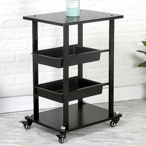 S.W Beauty Küçük Kabarcıklı Masaüstü Cihaz Tabanı Güzellik Salonu Metal Arabası için Metal Araba Çantası - Product Image 1