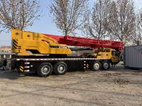 Grue sur camion Sany STC800 d'occasion, 80 tonnes, avec moteur, boîte de vitesses et pompe – Prix usine