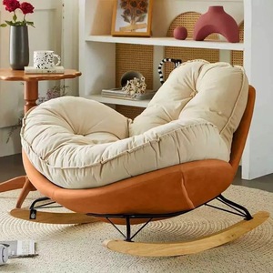 Hiện đại sang trọng phòng khách ghế Rocking <span class=keywords><strong>Recliner</strong></span> Ghế phòng chờ sofa đơn lười biếng kim loại hộ gia đình giải trí người lớn nội thất phòng ngủ - Product Image 1