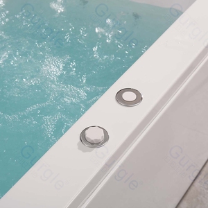 Baignoire <span class=keywords><strong>Spa</strong></span> Hydromassante Autoportante en Acrylique de Haute Qualité Gurgle, Baignoire à Encastrer pour Salle de Bain - Product Image 5