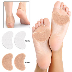 Женские противоскользящие подушечки для средней части стопы, компрессионные, устойчивые к сдавливанию, комфортные вставки для передней части стопы, войлочные стельки для обуви на высоком каблуке - Product Image 6