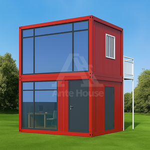 Casas Portátiles de 20 pies y 40 pies, Casa Contenedor de Dos Dormitorios, Contenedor de Vivienda de Lujo para Oficina de Trabajo, en <span class=keywords><strong>Venta</strong></span> - Product Image 1