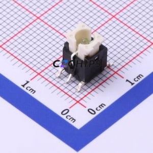 K6-6141S04 Tactile Switch SMD,6x6mm Switch ( Operating Force: 1.6N )( Mounting Type: Vertical Mount )( Switch Length: 6mm ) - Product Image 1