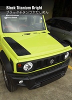 Pour Suzuki Jimny JB74/64 garde de capot moteur modifié pour Kits de carrosserie de voiture Jimny avec accessoires de voiture de garniture tout-terrain