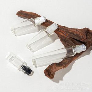 Bán chạy nhất xách tay mini du lịch Kích thước hình Trụ Thủy tinh trong suốt <span class=keywords><strong>Roll</strong></span>-<span class=keywords><strong>On</strong></span> chai 100pcs moq - Product Image 5