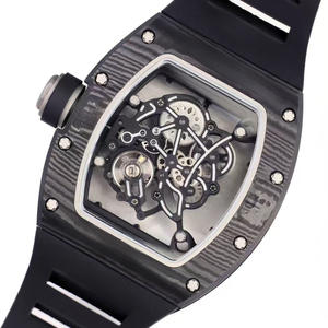 นาฬิกาข้อมือเซรามิกสุดหรู รุ่นใหม่ ขายดี ปี 2026 แฟชั่นสปอร์ต ระบบออโตเมติก กลไกทูร์บิญอง รุ่นลิมิเต็ดอิดิชั่น หน้าปัดโปร่ง สายยาง - Product Image 2