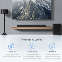Barre de Son TV Xiaomi 2.1 Édition Home Cinéma 100W SPDIF Optique avec Caisson de Basses Mi Speaker