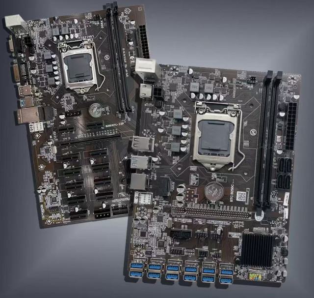 B250 BTC 12P Motherboards 12 Gpu Motherboard LGA 1151 Motherboard B250 B250c for Ddr4