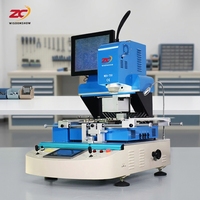 Máquina de Reparación de Electrónica Industrial WDS-750 para Reemplazo de Chips BGA, Alineación Óptica y Reballing de PCB