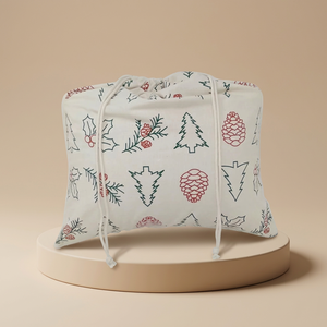 Sacs en tissu personnalisés avec cordon de serrage pour bijoux, cosmétiques, cadeaux et événements promotionnels, sacs en gros - Product Image 1