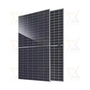 Panel Solar de Alta Conversión de 595W-620W, Doble Cara, 600W 610W, Módulo Fotovoltaico HJT, Precio de Mayoreo en China - Product Image 1