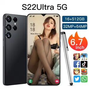 Original Korea brand 6.8inch 256gb 512gb Android mobile phone for S21 Ultra 5G S22 Ultra