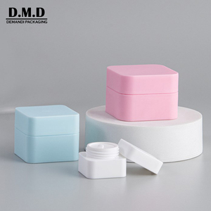 Biểu Tượng Tùy Chỉnh 5Gram 10 Gram Màu Hồng 20 Ml 30G 1Oz 50Ml Nhựa PP Rỗng Matte Màu Đen Vuông Mỹ Phẩm <span class=keywords><strong>Jar</strong></span> - Product Image 2