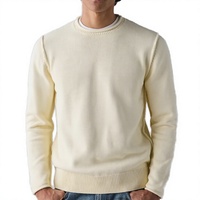 Pull en maille 100 % coton personnalisé pour homme, doux et confortable, col roulé uni, style minimaliste décontracté, pour l'automne et l'hiver, vente en gros, OEM