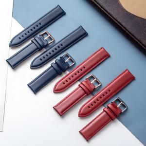 Lionorm Cinturino di Ricambio per <span class=keywords><strong>Orologio</strong></span> in Vera Pelle Italiana di Alta Qualità, 17mm 18mm 19mm 20mm 22mm - Product Image 3