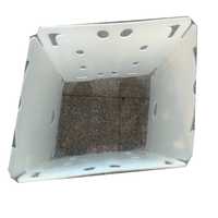 Boîte en plastique ondulée de Coroplast de pp/conteneur/plateau/carton/poubelle d'étagère pour l'emballage et l'expédition de stockage