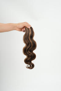 Nouveauté : Extensions de cheveux 100% naturels Remy, qualité 10A 11A, cheveux brésiliens, tissage à la machine, double trame, noir, pour femmes - Product Image 6