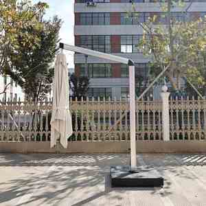 Parasols cantilever d'extérieur en aluminium de grande qualité, nouveau design, pour hôtels et complexes hôteliers, parasols de patio anodisés, 3*3M, parasols carrés - Product Image 2