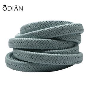 Веревки ручной работы из плоской воловьей кожи 12 мм и 6 мм 8 мм, кожаный шнур для мужчин, изготовление браслетов, ювелирных изделий - Product Image 5