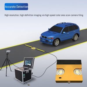 Système d'inspection mobile des véhicules Qigong avec caméra HD, lumière, acier inoxydable, protection IP68, hauteur de <span class=keywords><strong>4</strong></span> pouces - Product Image 5