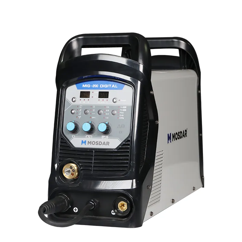 MOSDAR MIG200 200amp ARC Soldador Synergic Digital Display 4 Em 1 LIFT TIG MMA Soldador MIG Máquina De Solda