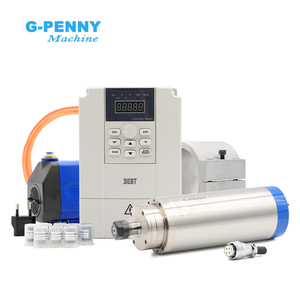 G-penny 3.2kw er20 gỗ làm việc nước làm mát động cơ trục chính <span class=keywords><strong>Kit</strong></span> & 4Kw tốt nhất biến tần & Khung & máy bơm nước - Product Image 1