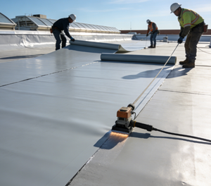 Membranes autocollantes modernes résistantes à l'eau, écologiques, en polyester et PVC TPO pour cuisine, salle de bain, bassin, garantie 3 ans - Product Image 5