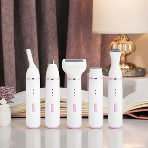 Cinq-en-un Portable électrique <span class=keywords><strong>nez</strong></span> tondeuse à cheveux aisselles épilation privée sourcil dispositif de rasage <span class=keywords><strong>pour</strong></span> <span class=keywords><strong>les</strong></span> femmes - Product Image 6