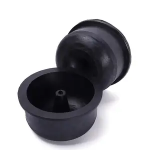 Wholesale Supply 8 Inch Gem Vibrating Tumbler Barrel With Cover 245mm Rubber Jewelry Polishing Bucket