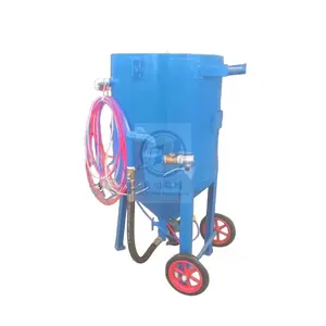 China Fabrik staubfreier abrasiver Sandstrahltopf Tank vakuum Recycling / Sandstrahlmaschine