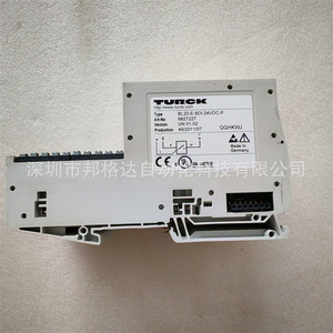 Módulo de entrada digital TURCK BL20-E-8DI-24VDC-P 8DI para montaje en panel, fabricado en Alemania - Product Image 1
