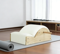 Lit de Pilates avec Correcteur de Colonne Vertébrale et Lit Surélevé - Combo Reformer en Bois de Chêne pour la Maison et le Studio