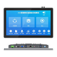 21.5 İnç Yeni Popüler FHD 1080p Standlı Android Win10 10 Noktalı Duvara Monte Endüstriyel Tablet PC Wifi Usb Lcd Dokunmatik Ekran Monitör