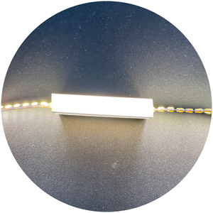Smd2835 DC24V 1cm tagliabile 400Led/<span class=keywords><strong>m</strong></span> doppia faccia 360 gradi che emettono luce Led striscia di luce per tubo di Silicone profilo - Product Image 5