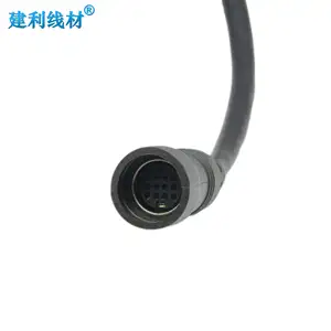 13Pin To Multiple Vehicle Camera Signal Cable - Multi-channel Signa Connectivity For Seamless Surveillance Trailer Cables