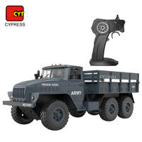 Usine directement fournir 2.4Ghz 1:12 4 canaux télécommande véhicules militaires jouet armée camion RC voiture tout-terrain pour les enfants