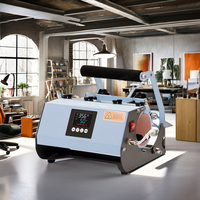 Machine de presse à chaud électrique semi-automatique pour gobelets fins Life 20 Oz 30 Oz et tasses à sublimation, état neuf